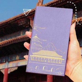 A6 PU Cover Diary Notebook - 96 Sheets for Art and Planning