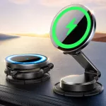 Magnetic Car Mount with 15W Wireless Charging 3 57282-9218fd.webp