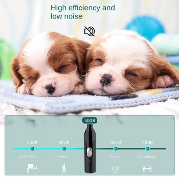 Rechargeable Pet Nail Trimmer