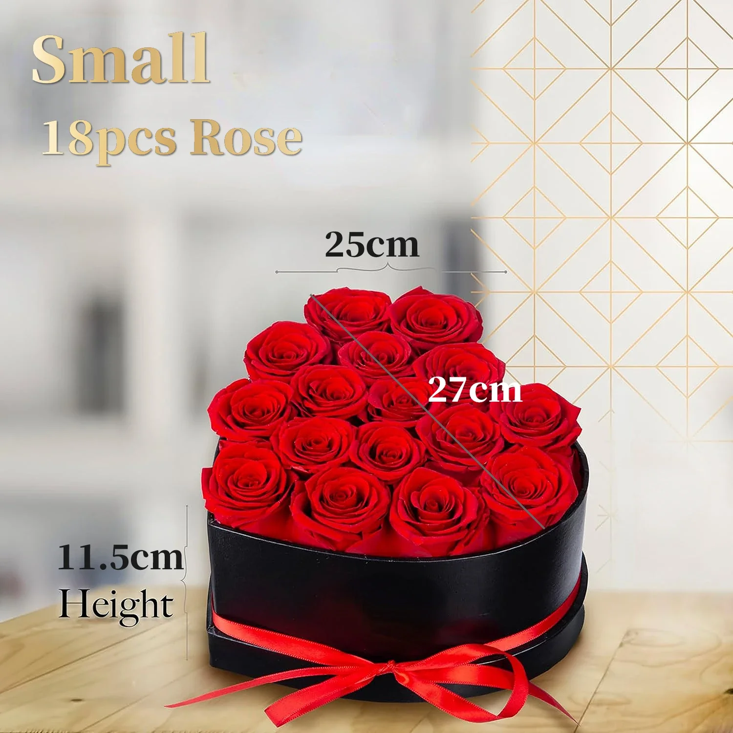 18Pcs Rose