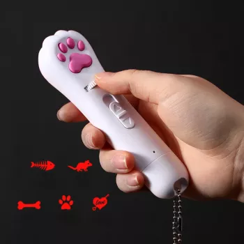 6-in-1 USB Rechargeable LED Pet Laser Toy