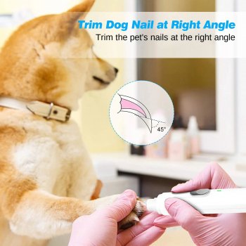 Rechargeable Pet Nail Trimmer