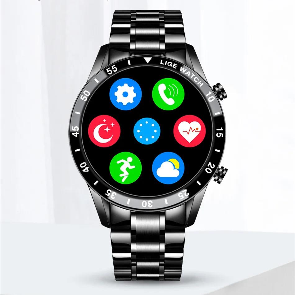 Luxe Men's Smartwatch: Full Touch, Bluetooth Calling, Waterproof Fitness Tracker - Image 7
