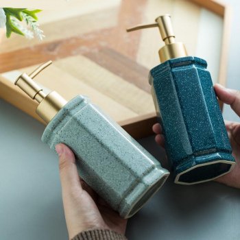 Elegant Ceramic Soap Dispenser