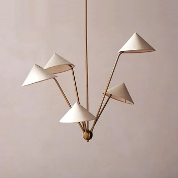 Japanese Cloth Pendant Lamp
