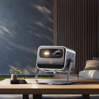 4K Projector Full HD 1080P with 2200 ANSI Lumens, WiFi 6, and Android 11