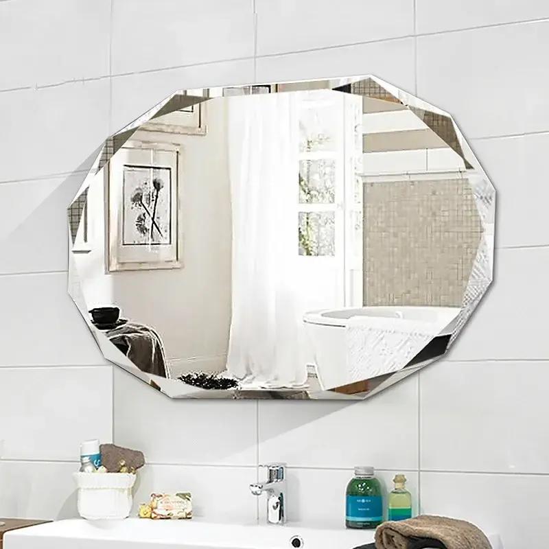 Frameless Wall-Mounted Mirror