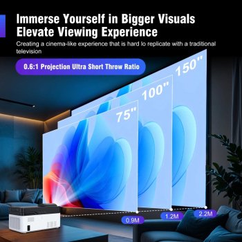 8K Ultra Short Throw Projector