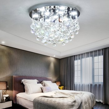 Modern Crystal LED Ceiling Lamp