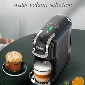 5-in-1 Multi-Capsule Espresso Machine – 20-Bar Pressure, Hot & Cold Options