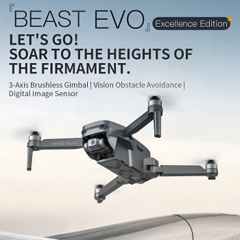 4K Ultra HD FPV Drone with 3-Axis Gimbal, Obstacle Avoidance & GPS Control