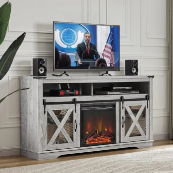 Fireplace TV Stand for TVs with 18