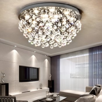 Modern Crystal LED Ceiling Lamp
