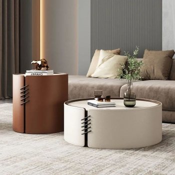 Italian Modern Saddle-Style Tea Table