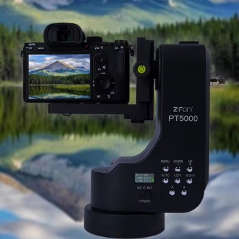 Wireless Remote Control Motorized Pan Tilt Head