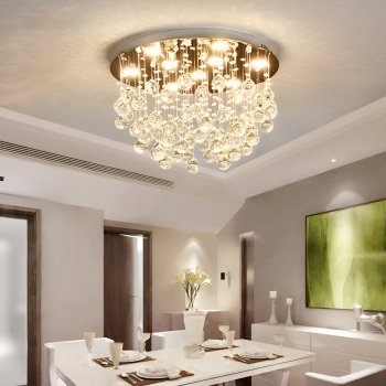 Modern Crystal LED Ceiling Lamp