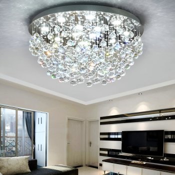 Modern Crystal LED Ceiling Lamp