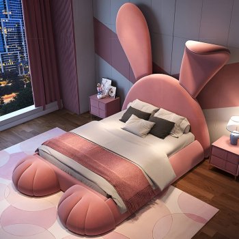 Luxury Kids Bed Frame with Storage