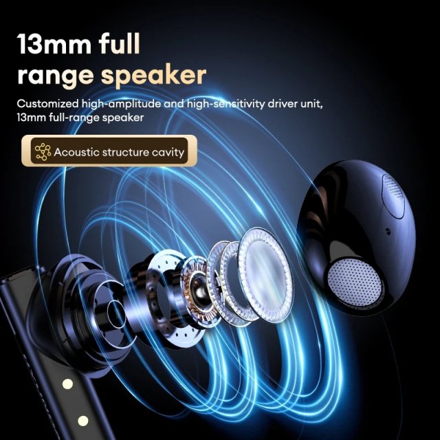 Wireless Bluetooth 5.4 Earbuds with RGB Light - Image 4