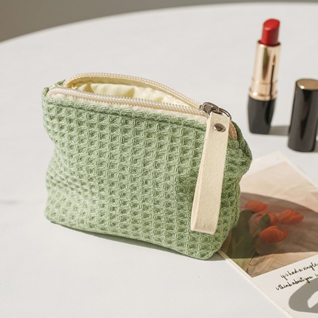 Matcha Green Mini Makeup Bag - Image 5