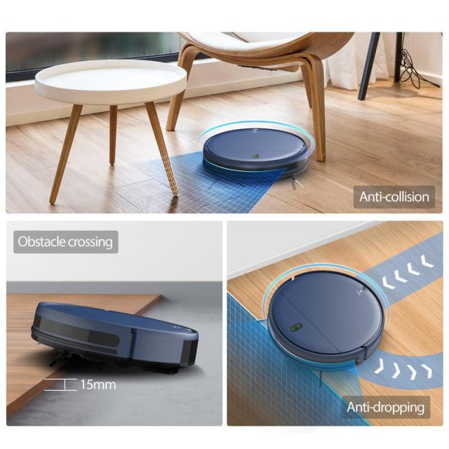 High-Powered 3-in-1 Robot Vacuum Cleaner with Wifi Control - Image 6