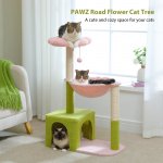 Flower Cat Tree Tower With Hammock, Sisal Scratching Posts &Amp; Cozy Condo 2 06Fa4A83D47Ab5E5C50B5E7B211Fde5C.jpg