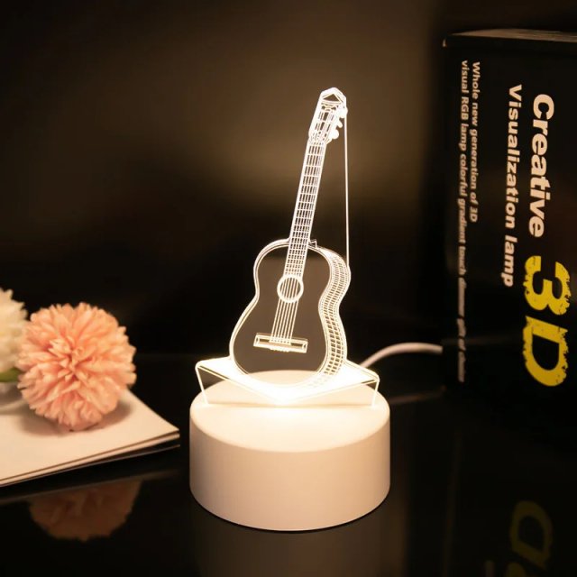 Creative 3D Atmosphere Light Touch-Control Night Lamp - Image 6