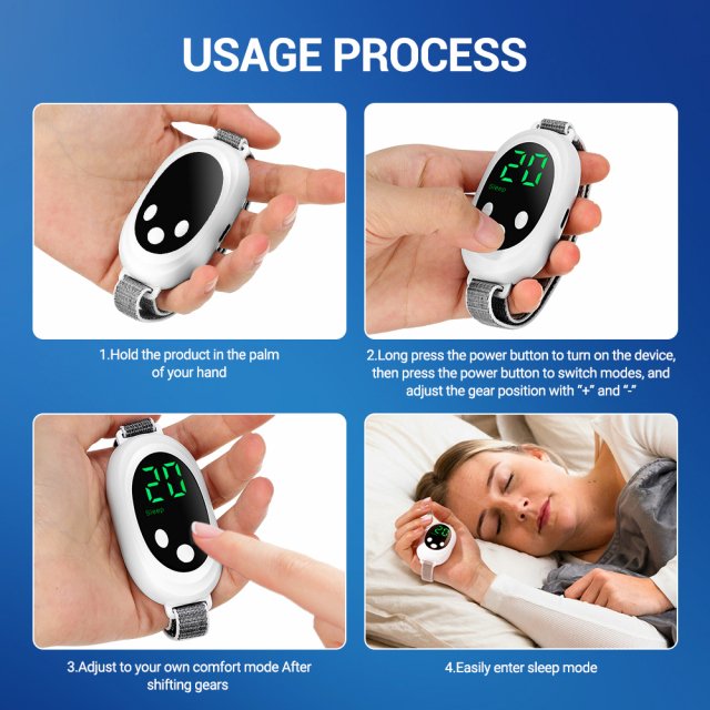 Intelligent Sleep Aid Device with Dual Modes and 20 Intensity Levels for Anxiety Relief - Image 5