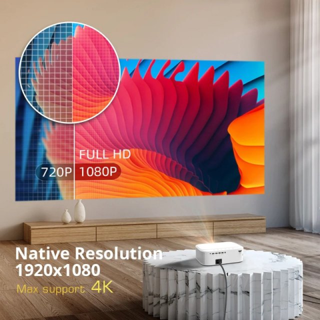 Full HD 1080P Smart Android Projector - Image 5