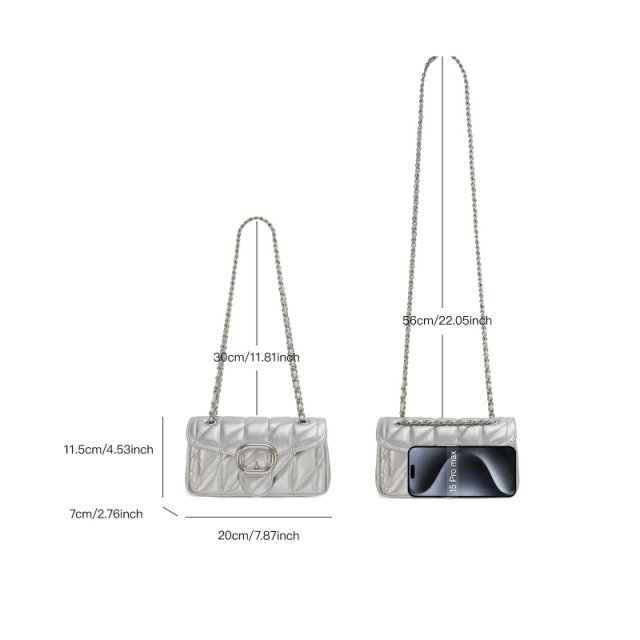 Mini Square Cowhide Designer Top-Handle Bag - Image 6