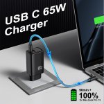 65W Gan Quick Charger With Pps, Qc4.0, Pd3.0 For Macbook, Ipad, Iphone, Samsung 3 0D3Cc2Ef165Efd1A978304Df4F0769F7.Jpg