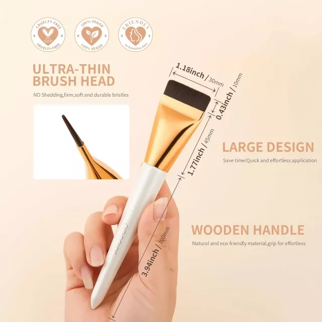 Ultra-Thin Liquid Foundation & Contour Brush - Image 5