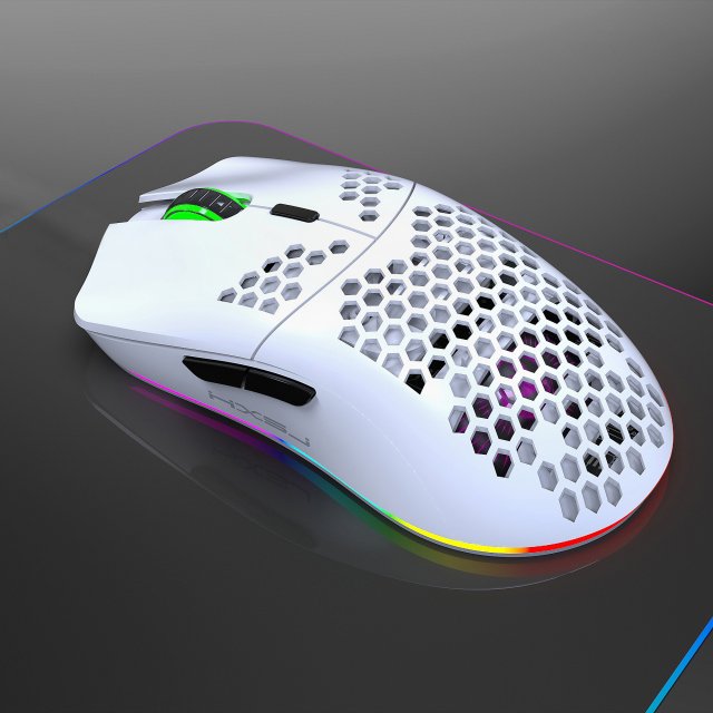 2.4G Wireless RGB Ultralight Honeycomb Gaming Mouse