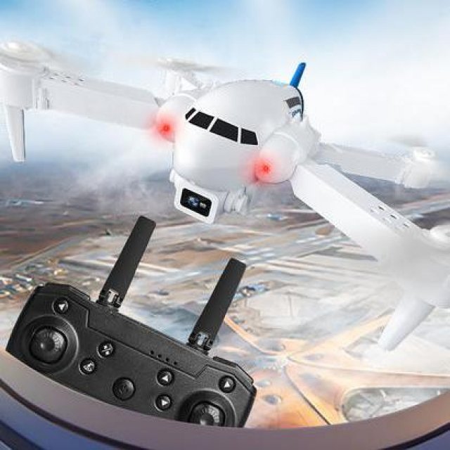 HD Foldable RC Airliner Quadcopter