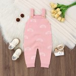 Pink Sleeveless Rainbow Sling Jumpsuit For Infants 3 27A0B43D379C878Ba7F4Fc6Bba7A49A0.Jpg