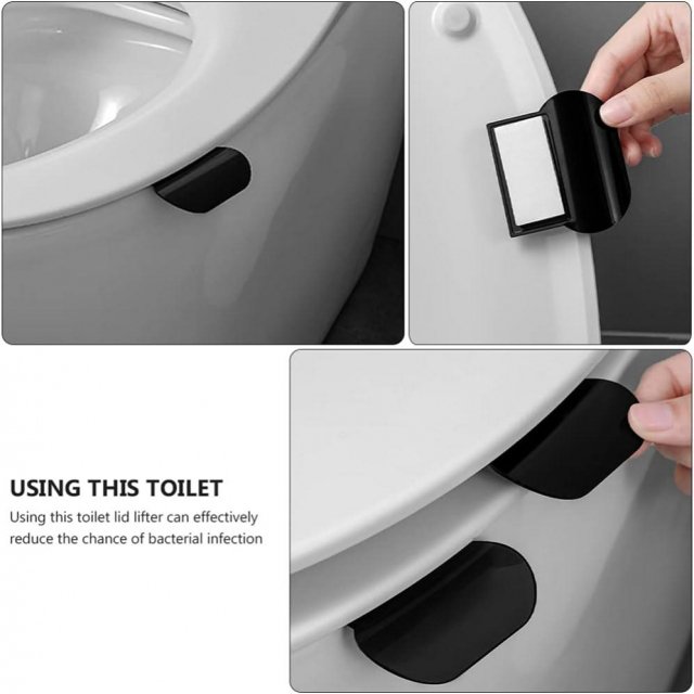 Hygienic Toilet Seat Lid Lifter Handle - Image 5