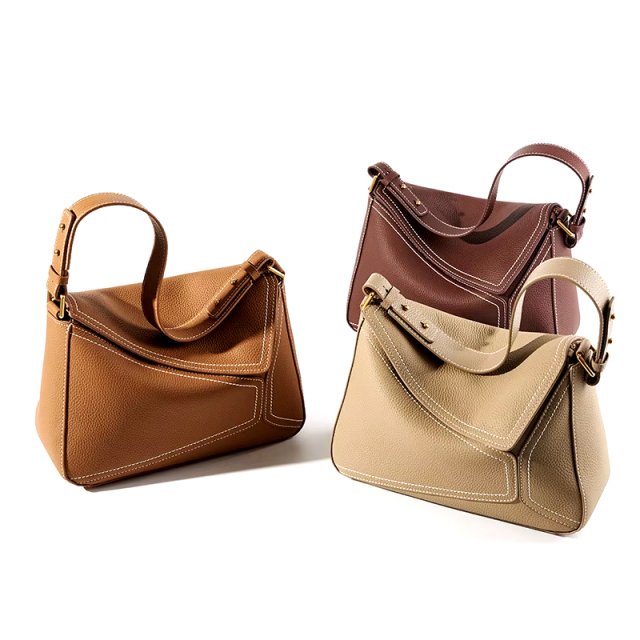 Luxury Vintage Genuine Leather Crossbody Shoulder Bag - Image 5