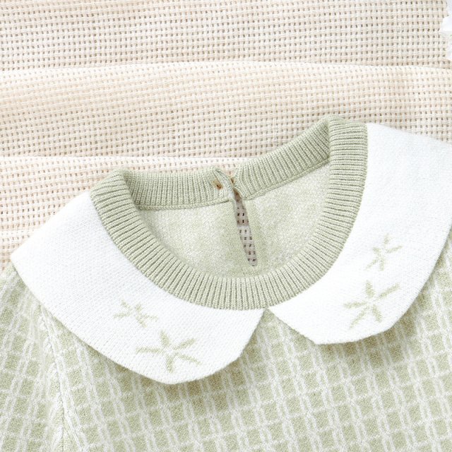 Newborn Baby Knit Romper - Image 4