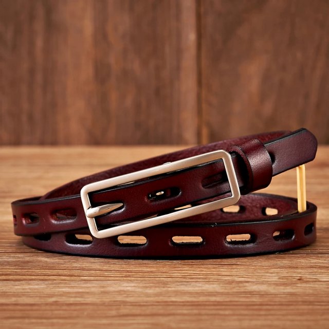 Elegant Thin Knot Belt