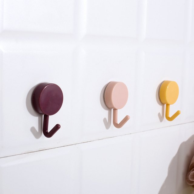 5Pcs Self-Adhesive Wall Hooks - Image 5