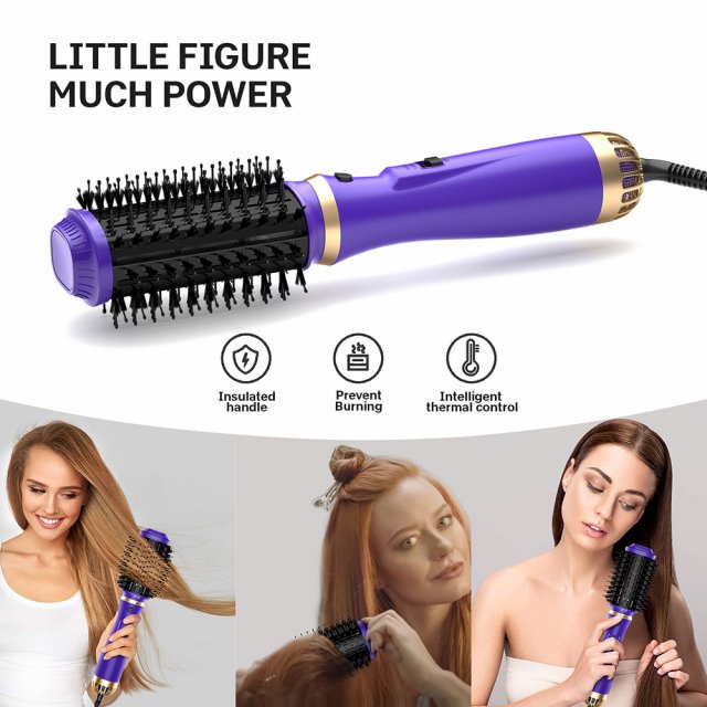 4-in-1 Hot Air Brush 1200W Hair Dryer Comb & Styler - Image 4