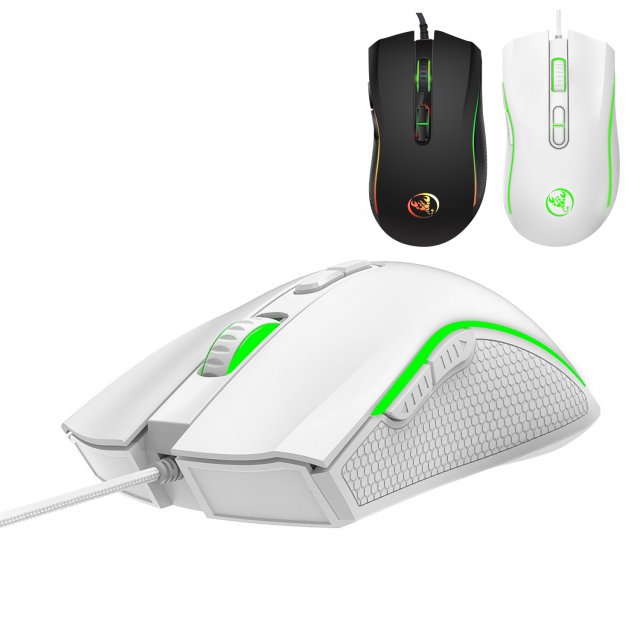 Ergonomic RGB Wired Gaming Mouse - 4-Level DPI Adjustment, 7 Buttons, 3200 DPI - Image 3