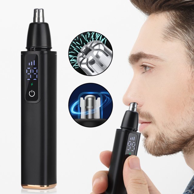 Electric Nose Hair Trimmer USB Rechargeable Multifunctional Face Shaver & Hair Remover - Image 6