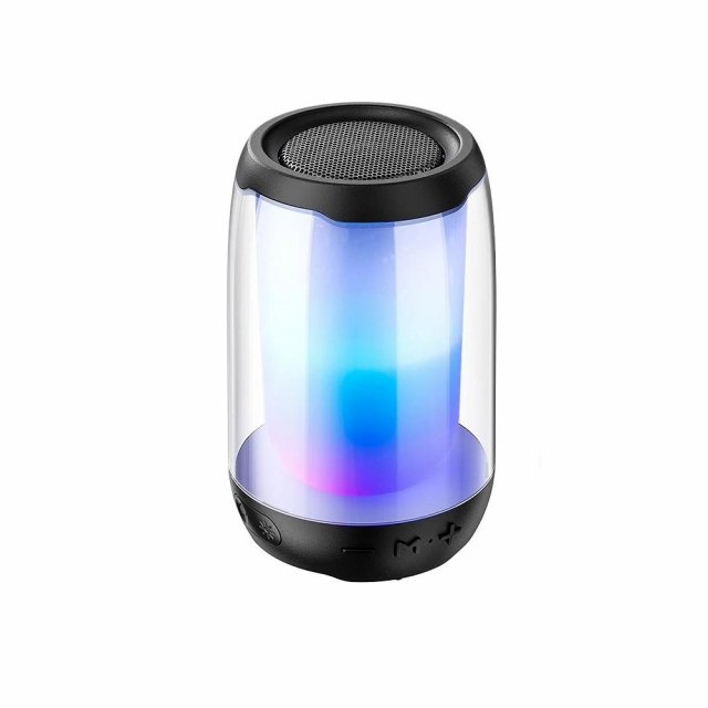 Portable Outdoor Bluetooth Speaker with Colorful LED Light