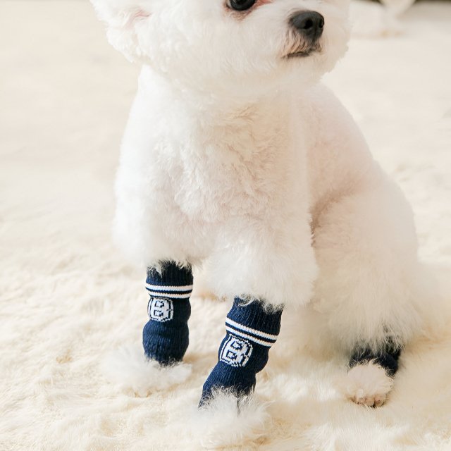 Cute Cartoon Dog Socks - Floral Joint Socks for Small to Medium Dogs, All-Season Use - Image 5