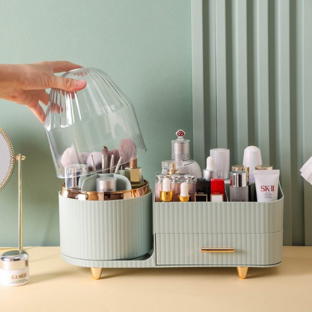 360° Rotating Makeup Organizer - Image 4