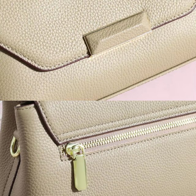 Luxury Genuine Leather Crossbody Satchel - Image 4