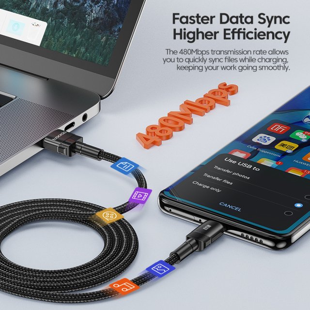 100W USB-C Super Fast Charging Cable - Image 5