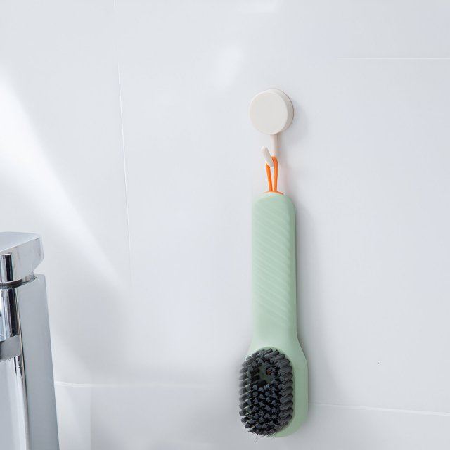 Multifunction Cleaning Shoe Brush with Soft Bristles and Long Handle - Image 7