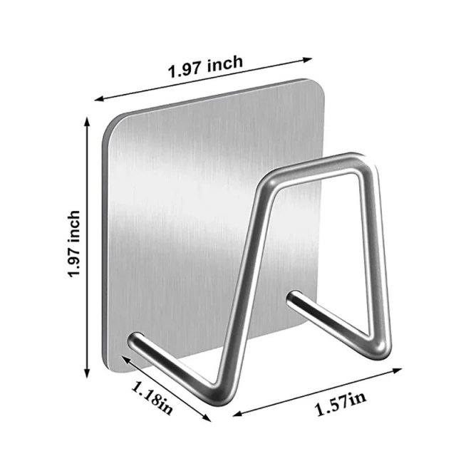 Stainless Steel Kitchen Sink Sponge Holder - Image 6